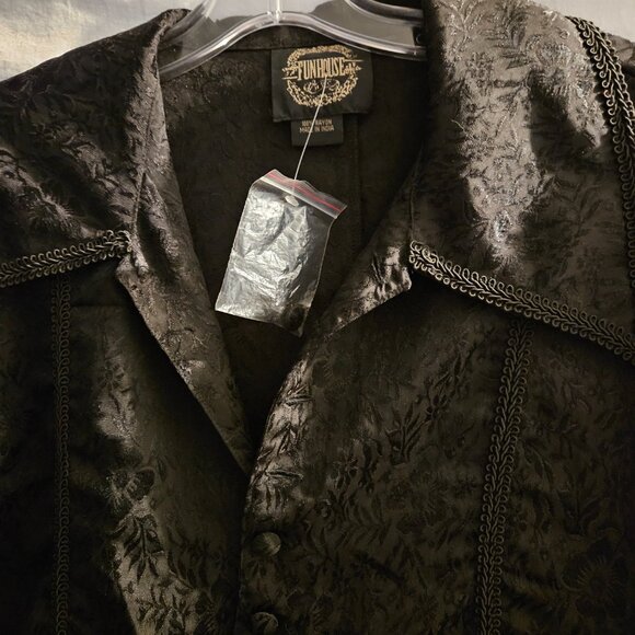 NWT DAISY DUKE RED GINGHAM TIGHT LACING CORSET MEDIUM - Picture 12 of 16